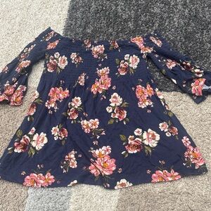 Floral Off-Shoulder Top